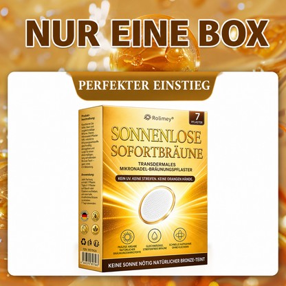 ⭐ 𝗡𝗮𝘁𝗿𝗮𝘃𝗼𝗿® Mikronadel-Bräunungspflaster: Natürlicher Bronze-Glow ohne UV & DHA