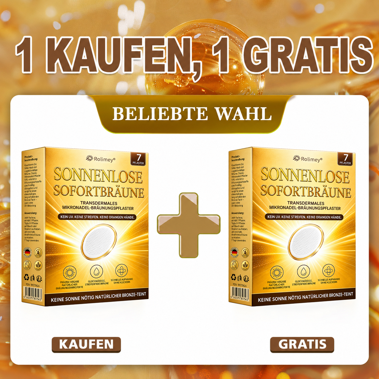 ⭐ 𝗡𝗮𝘁𝗿𝗮𝘃𝗼𝗿® Mikronadel-Bräunungspflaster: Natürlicher Bronze-Glow ohne UV & DHA