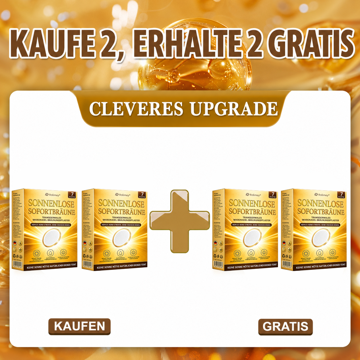 ⭐ 𝗡𝗮𝘁𝗿𝗮𝘃𝗼𝗿® Mikronadel-Bräunungspflaster: Natürlicher Bronze-Glow ohne UV & DHA