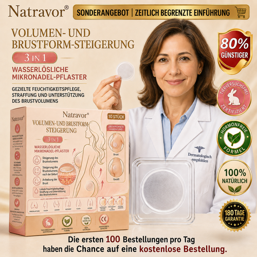 ✅𝐍𝐚𝐭𝐫𝐚𝐯𝐨𝐫® Fortschrittliches Nano-Mikronadel-Pflaster zur Brustkonturierung & Pflege 🍅