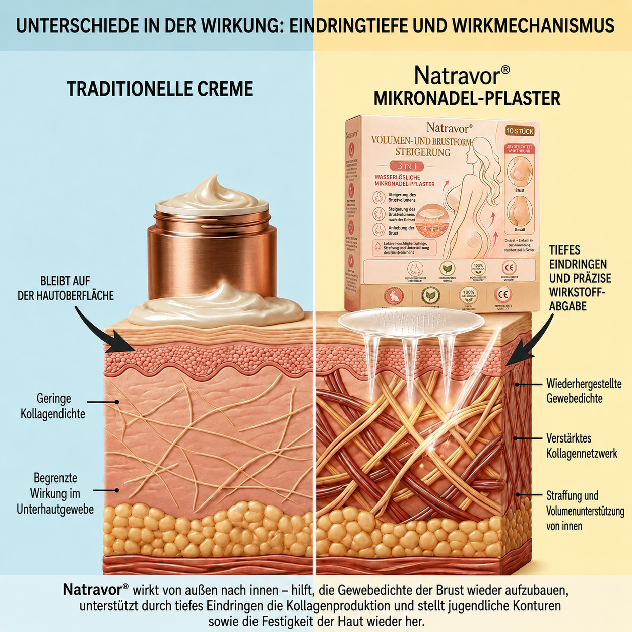 ✅𝐍𝐚𝐭𝐫𝐚𝐯𝐨𝐫® Fortschrittliches Nano-Mikronadel-Pflaster zur Brustkonturierung & Pflege 🍅