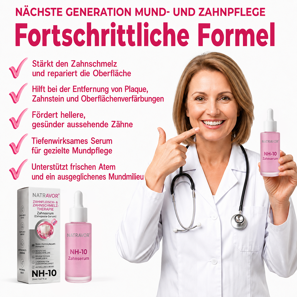 🪥Natravor® Thismile NH-10 Zahnpasta-Serum für Zahnschmelz und Zahnfleisch – Advanced Therapy