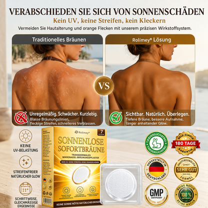 ⭐ 𝗡𝗮𝘁𝗿𝗮𝘃𝗼𝗿® Mikronadel-Bräunungspflaster: Natürlicher Bronze-Glow ohne UV & DHA