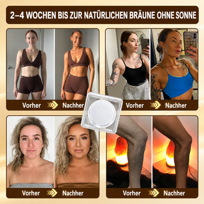 ⭐ 𝗡𝗮𝘁𝗿𝗮𝘃𝗼𝗿® Mikronadel-Bräunungspflaster: Natürlicher Bronze-Glow ohne UV & DHA