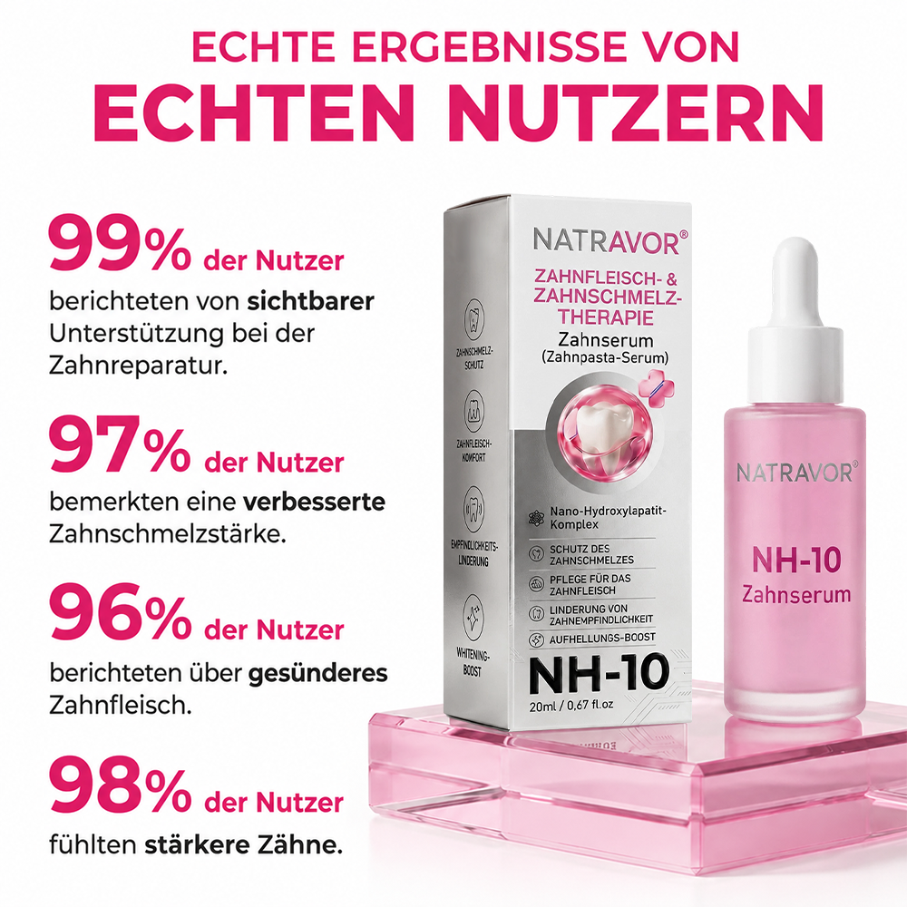 🪥Natravor® Thismile NH-10 Zahnpasta-Serum für Zahnschmelz und Zahnfleisch – Advanced Therapy
