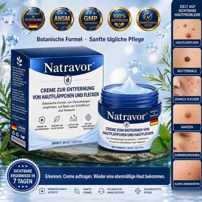 🇩🇪 Natravor® 𝟕-𝐓𝐚𝐠𝐞 𝐇𝐚𝐮𝐭𝐚𝐧𝐡ä𝐧𝐠𝐬𝐞𝐥- & 𝐅𝐥𝐞𝐜𝐤𝐞𝐧-𝐄𝐧𝐭𝐟𝐞𝐫𝐧𝐮𝐧𝐠𝐬𝐜𝐫𝐞𝐦𝐞 (𝐒𝐜𝐡𝐦𝐞𝐫𝐳𝐟𝐫𝐞𝐢𝐞 𝐅𝐨𝐫𝐦𝐞𝐥 – 𝐨𝐡𝐧𝐞 𝐍𝐚𝐫𝐛𝐞𝐧)