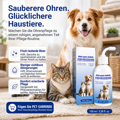 👩‍⚕️ 𝐍𝐚𝐭𝐫𝐚𝐯𝐨𝐫® Ohrenreinigungslösung für Haustiere ✅Bekämpft Ohrgeruch, Ohrenschmalzablagerungen, Hefebildung & Kratzen