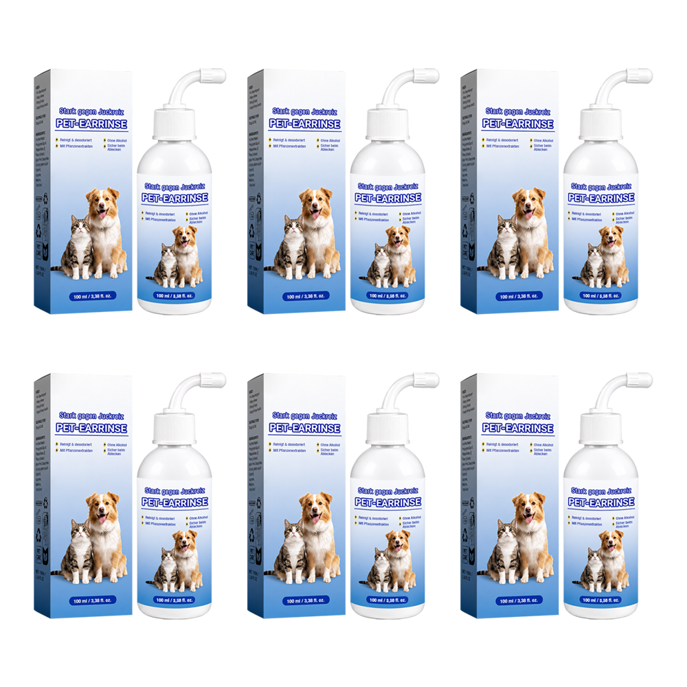 👩‍⚕️ 𝐍𝐚𝐭𝐫𝐚𝐯𝐨𝐫® Ohrenreinigungslösung für Haustiere ✅Bekämpft Ohrgeruch, Ohrenschmalzablagerungen, Hefebildung & Kratzen