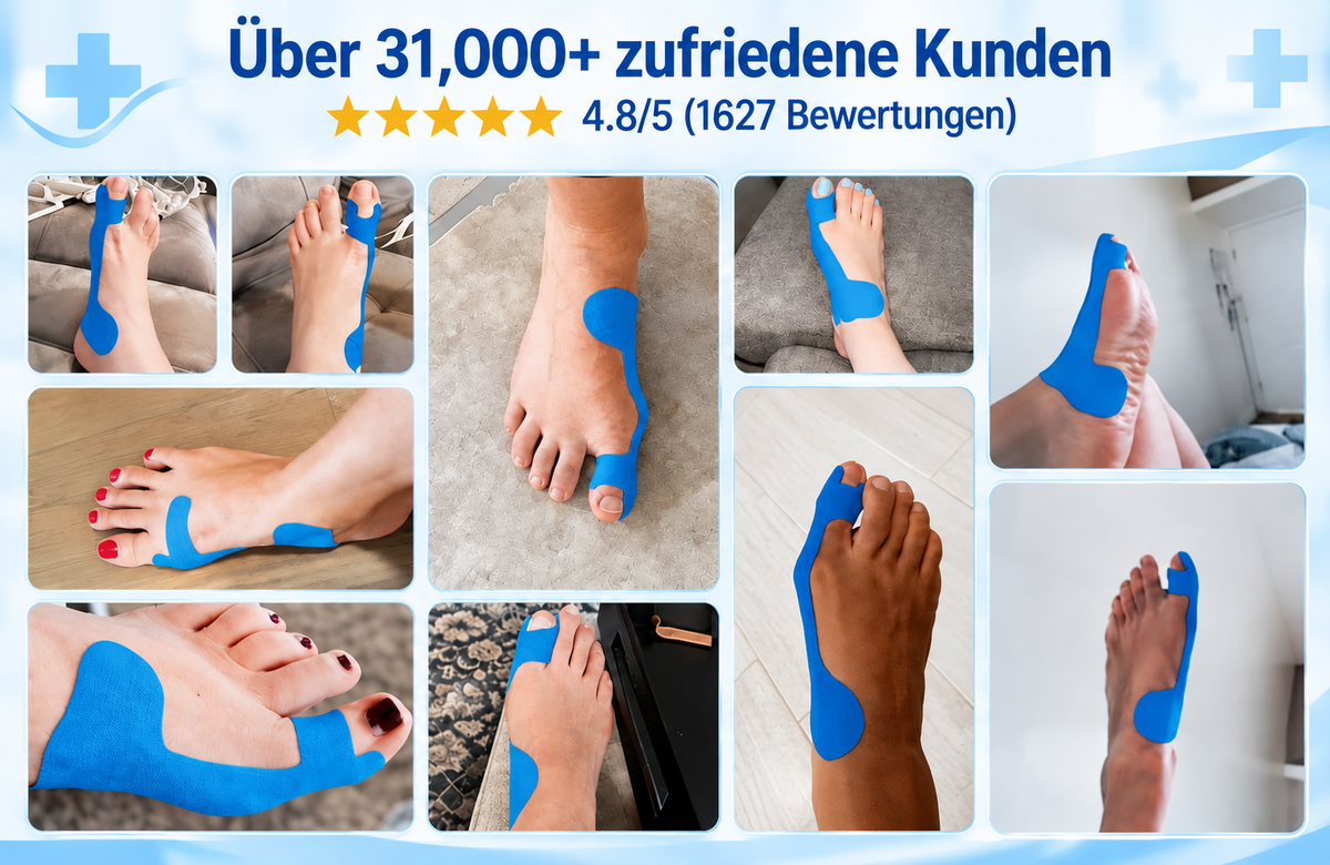 🏅 Natravor® Botanisches Komfort-Pflaster bei Hallux valgus 👠（ Flexible Fußpflege + pflanzlich inspirierte Komfortformel）a